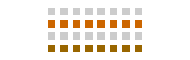 rows