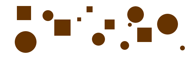 similar by shape