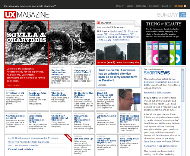 UX Magazine content